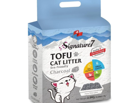 S7 Tofu Flushable Cat Litter Charcoal 7L For Sale