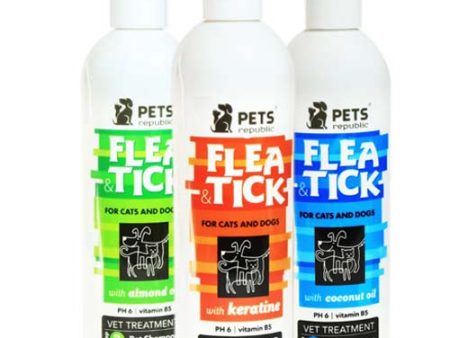 Pets Republic Flea and Tick Shampoo for Cats and Dogs 500ml Fashion