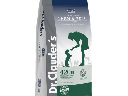 Dr. Clauder s Dog High Premium Lamb and Rice 15kg on Sale