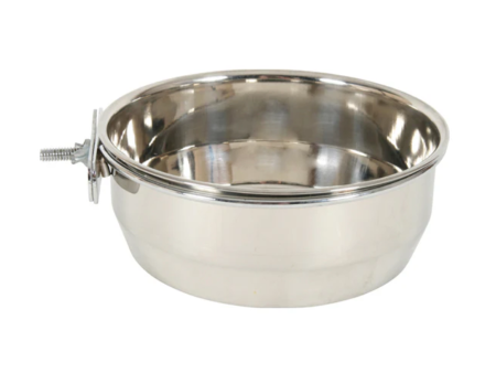 Zolux Door Fitting Stainless Steel Bowl 1.34L Online now