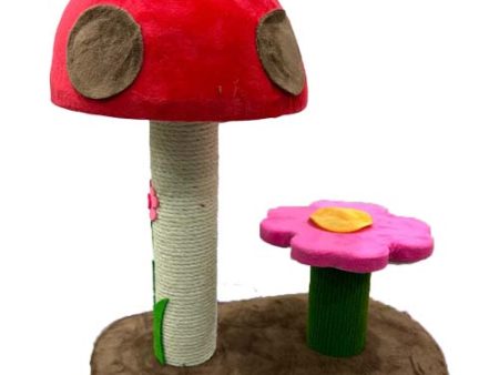 Cat Scratcher Mushroom 37cm For Discount