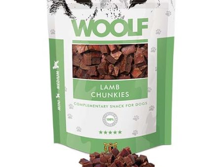 Woolf Lamb Chunkies Treats 100g Hot on Sale