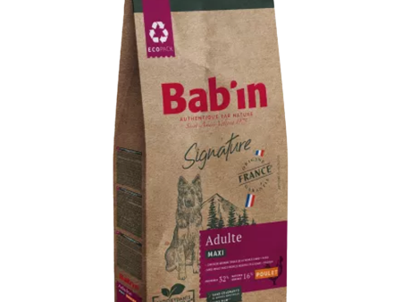 Babin Dog Maxi Adult Chicken 12kg Online Hot Sale