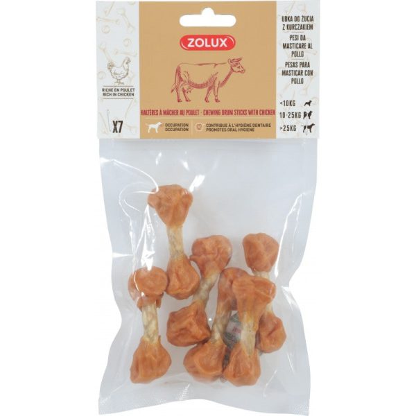 Zolux Dog Chicken Treats Pack of 7 (70g) on Sale