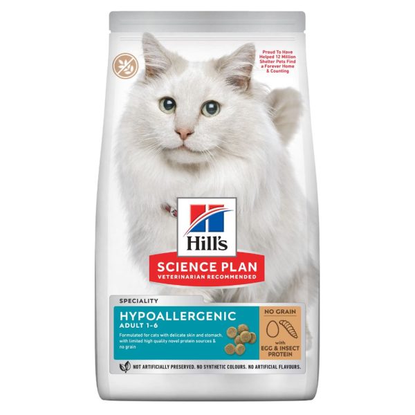 Hill s Science Plan Hypoallergenic Cat 1.5kg Discount