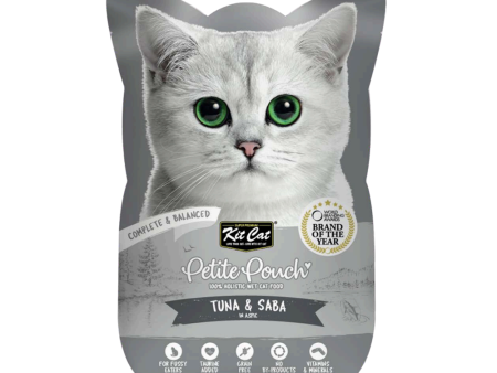 Kit Cat Petite Tuna & Saba 70g Pouch Fashion