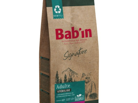 Babin Sterilised Adult Cat Salmon Online now