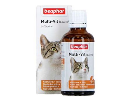 Beaphar Cat Multivitamin (Laveta & Tourine) 50ml Online Hot Sale