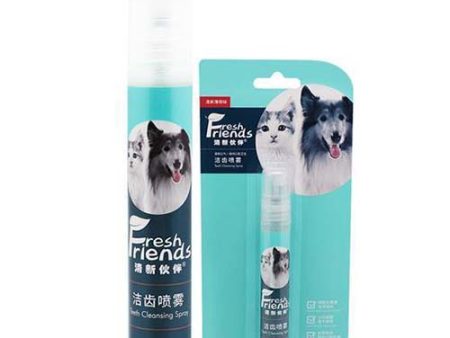 EXP 15FEB25 Fresh Friends Dental Spray for Cats and Dogs 14ml Online Sale