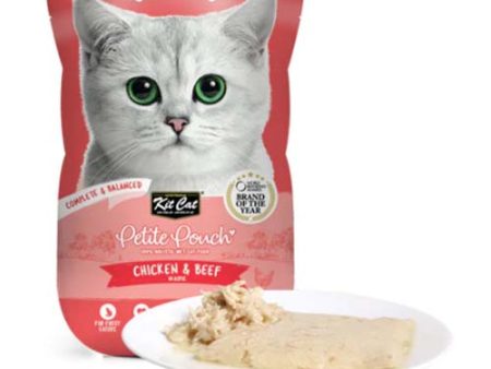 Kit Cat Petite Chicken and Beef Classic 70g Pouch Online