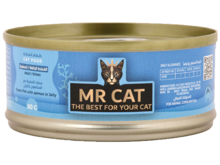 Mr. Cat Ocean Fish & Salmon in Jelly 60g Discount