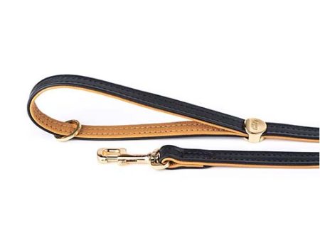 My Family Italian Leather Dog Lead 110cm For Sale