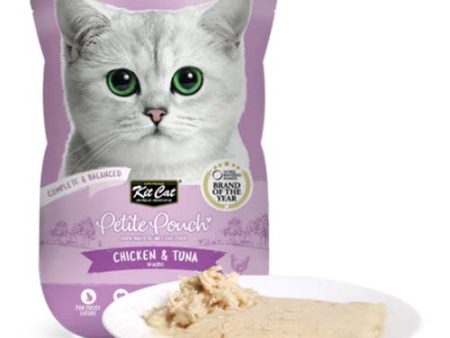 Kit Cat Petite Chicken and Tuna Classic 70g Pouch For Discount