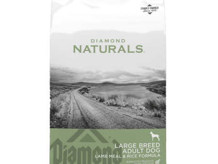 Diamond Naturals Large Breed Dog Lamb & Rice Online now