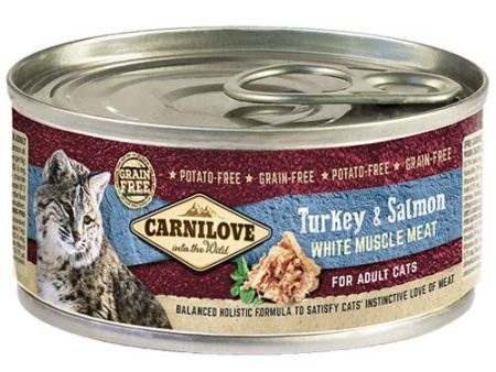 Carnilove Cat Turkey & Salmon 100g Tin Sale