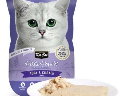 Kit Cat Petite Tuna & Chicken Classic 70g Pouch Online