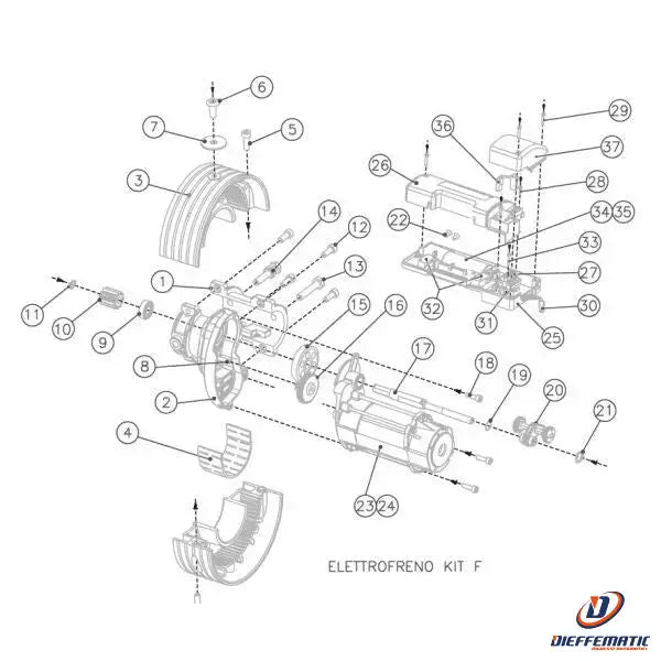 Assieme Forcellino Per Eurotitan Hr Unititan Hr Ht Acm 51140006 Automazione Supply