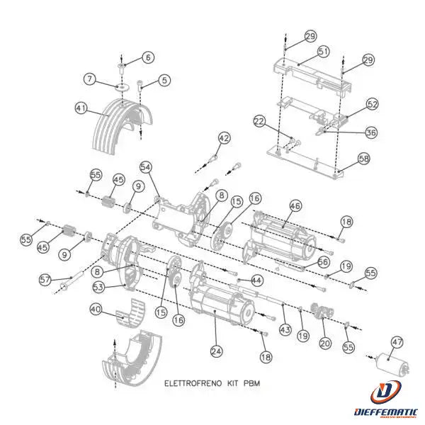 Vite M8x25 Per Titan 240 76 Bm V3.0 Acm 40910005 Automazione Automatismi Nuovo Cheap